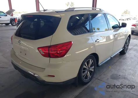 2017 Nissan Pathfinder S z USA, uszkodzony, nr VIN 5N1DR2MN7HC638972